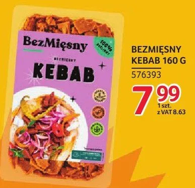 Kebab BezMięsny 160g promocja w Selgros