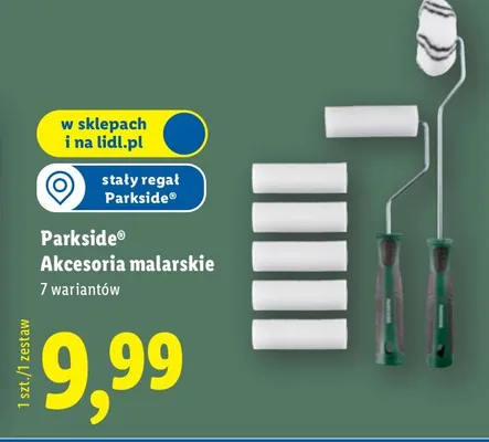 Akcesoria malarskie promocja w Lidl