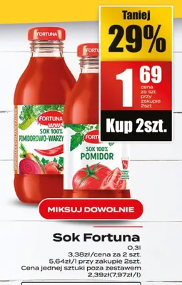 Sok Fortuna promocja w Supeco