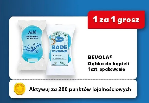 Gąbka do kąpieli promocja w Kaufland