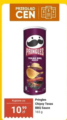 Chipsy Texas BBQ Sauce Pringles promocja w Dino