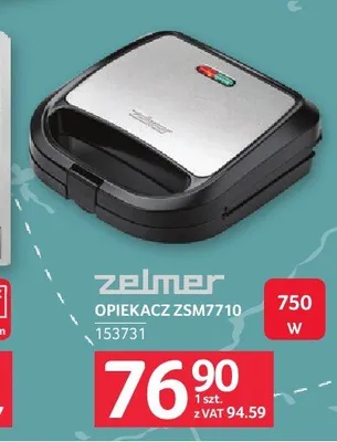 Opiekacz Zelmer ZSM7710 promocja w Selgros