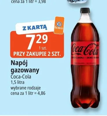 Napój gazowany Coca-Cola promocja w Leclerc