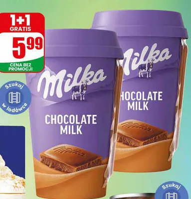 Napój mleczno-czekoladowy promocja w Dino