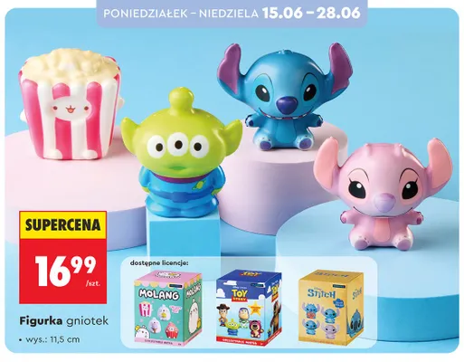 Figurka gniotek Toy Story 11,5 cm promocja w Biedronka