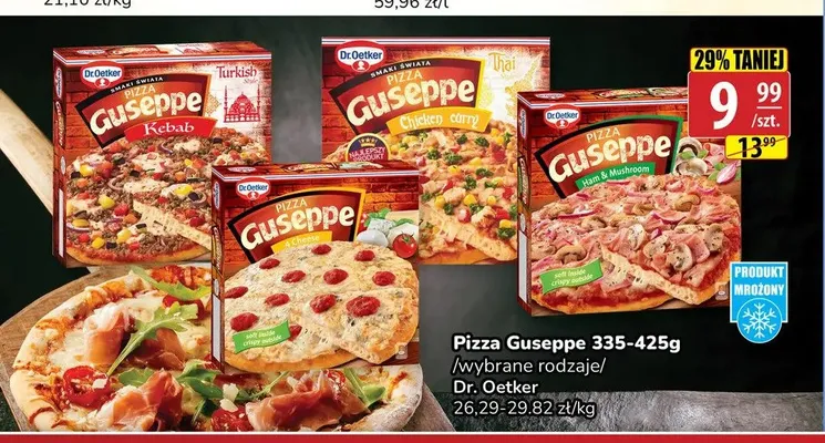 Pizza Guseppe Dr. Oetker promocja w API Market