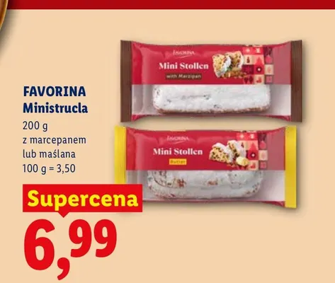 Ministrucla maślana Favorina promocja w Lidl