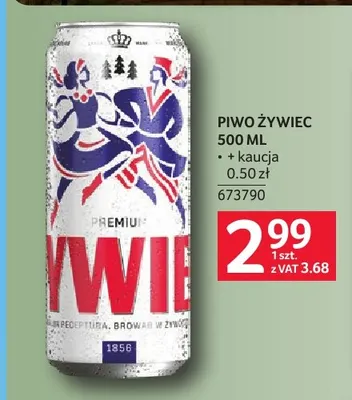 Piwo Żywiec promocja w Selgros