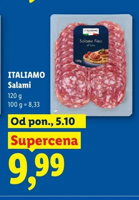 Salami Italiamo promocja w Lidl