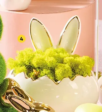 Ceramiczna osłonka na słodkości lub doniczkę promocja w Biedronka