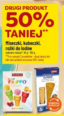 Rożki do lodów Girare Gourmet promocja w POLOmarket