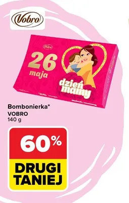 Bombonierka Vobro promocja w Carrefour Market
