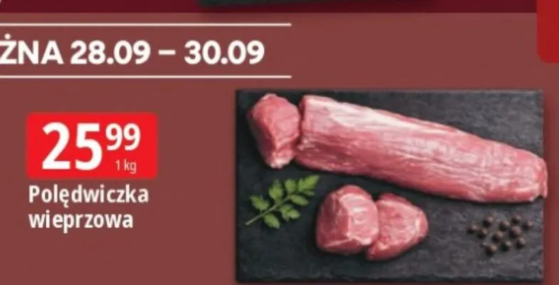 Polędwiczka wieprzowa promocja w Leclerc