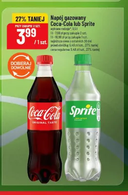 Napój gazowany Sprite promocja w POLOmarket
