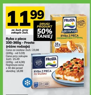 Ryba z pieca po włosku Frosta promocja w Hitpol