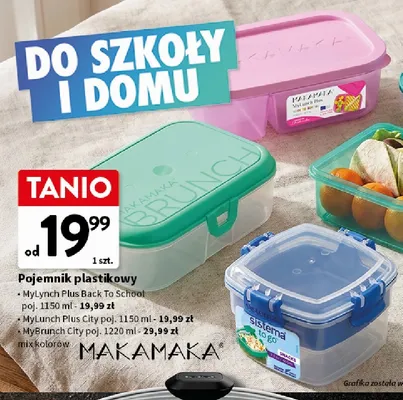 Pojemnik plastikowy MyBrunch City Makamaka promocja w Intermarche