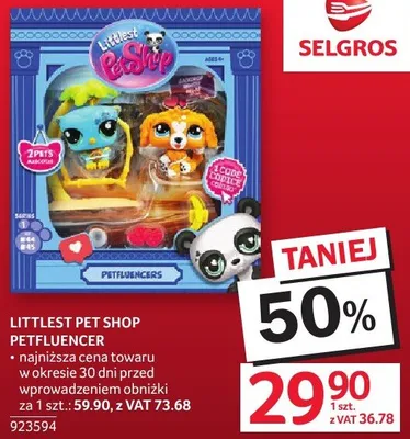 Littlest Pet Shop Petfluencer promocja w Selgros