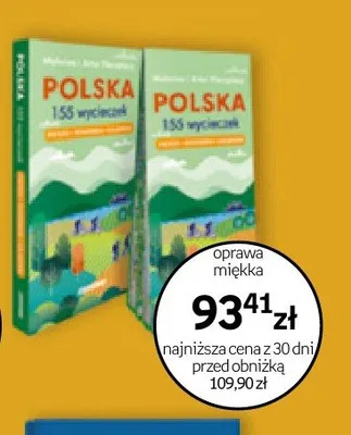 Książka Polska 155 wycieczek promocja w Empik