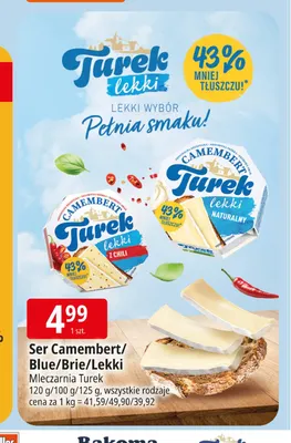 Ser Brie Mleczarnia Turek promocja w Leclerc