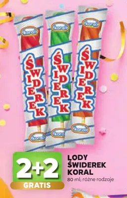 Lody Świderek promocja w Stokrotka
