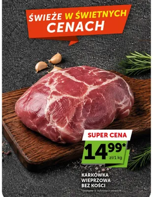Karkówka wieprzowa bez kości promocja w ABC