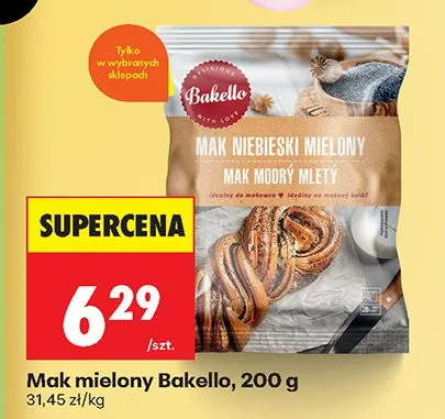 Mak mielony promocja w Biedronka