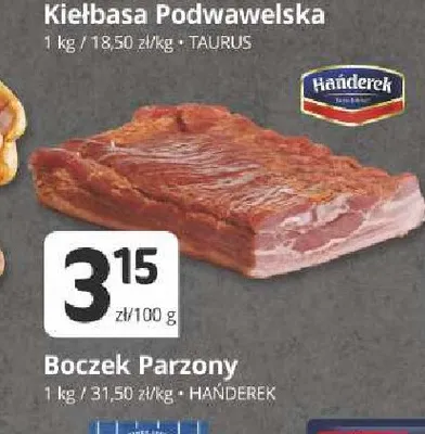 Boczek parzony Hańderek promocja w Marketvita