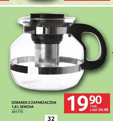 Dzbanek z zaparzaczem 1,8 l Sencha promocja w Selgros