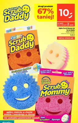 Gąbka Scrub Daddy promocja w Dealz