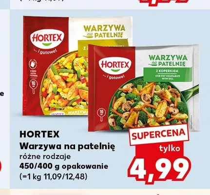 Warzywa na patelnię z koperkiem Hortex promocja w Kaufland