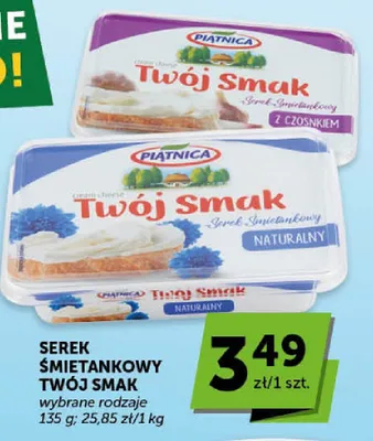 Serek śmietankowy Twój Smak promocja w Euro Sklep