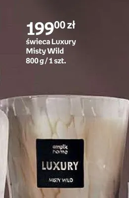 Świeca Luxury Misty Wild empik home promocja w Empik