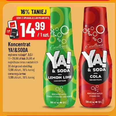 Koncentrat YA!&SODA promocja w POLOmarket