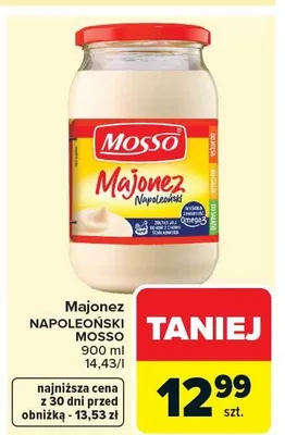 Majonez Napoleoński promocja w Carrefour Market