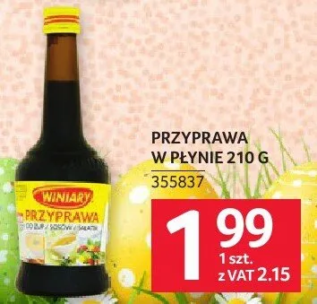 Przyprawa w płynie promocja w Selgros