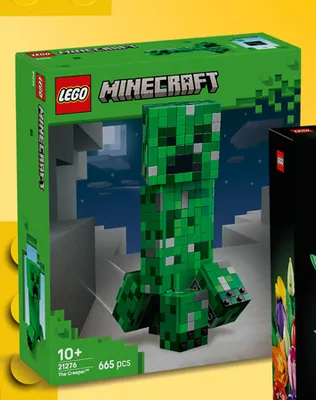 Klocki LEGO Minecraft The Creeper 21276 promocja w Biedronka