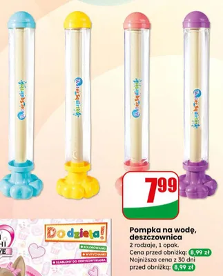 Pompka na wodę, deszczownica promocja w Dino