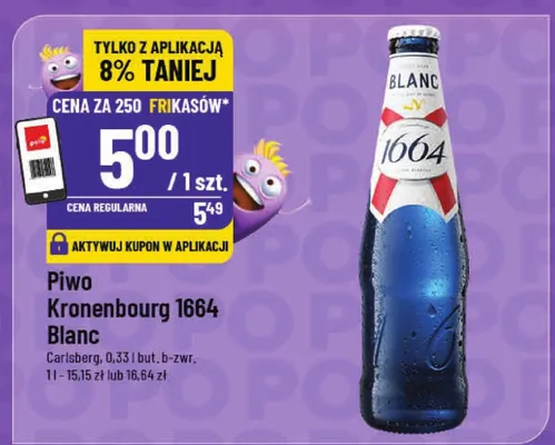 Piwo Kronenbourg 1664 Blanc promocja w POLOmarket
