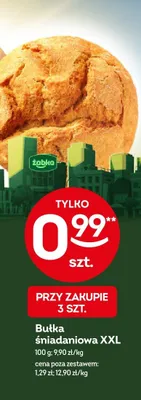 Bułka śniadaniowa XXL promocja w Żabka