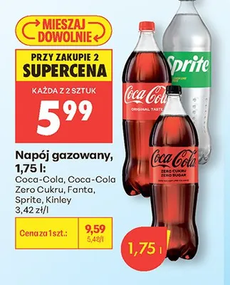 Napój gazowany Coca-Cola promocja w Biedronka