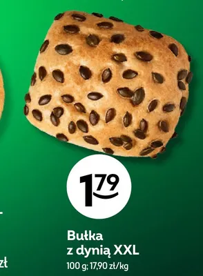 Bułka z dynią XXL promocja w Żabka