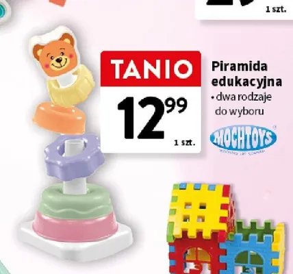 Piramida edukacyjna MOCHTOYS promocja w Intermarche