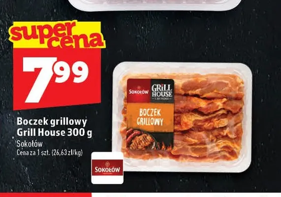 Boczek grillowy Grill House Sokołów promocja w TOPAZ