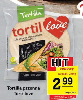 Tortilla pszenna grillowana Pano promocja w Gram Market