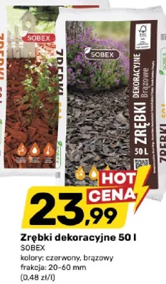 Zrębki dekoracyjne promocja w Bricomarche