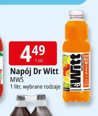 Napój Dr Witt promocja w Leclerc