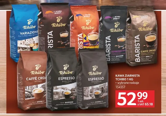 Kawa ziarnista Tchibo Espresso Sicilia Style promocja w Selgros