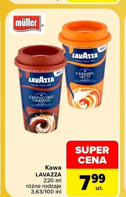 Kawa Lavazza Caramel Latte promocja w Carrefour