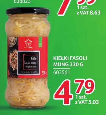 Kiełki fasoli mung House of Asia promocja w Selgros