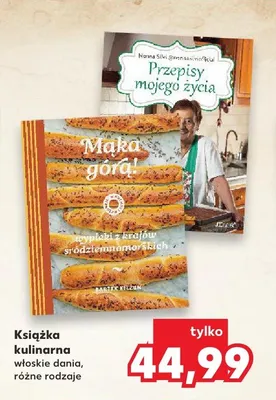 Książka kulinarna Mąka górą! promocja w Kaufland